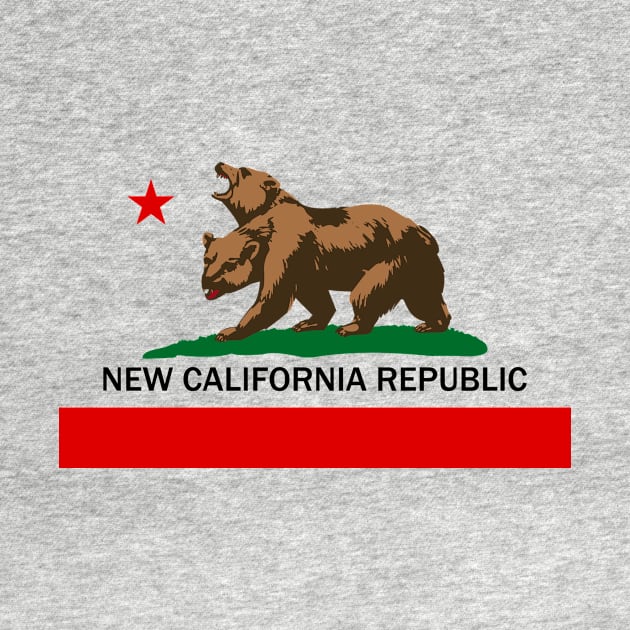 New California Republic - NCR Flag by artbycoan